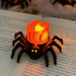 š2025 Halloween Hot Saleā”šHalloween LED Pumpkin Lamp with Creepy Spider - Flameless Flickering Candle Light for Home Decorš·ļø